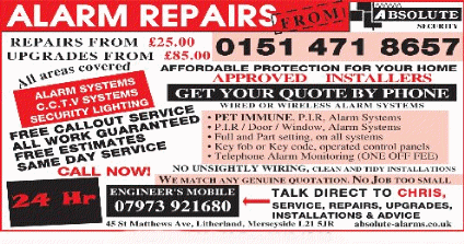 alarm repairs